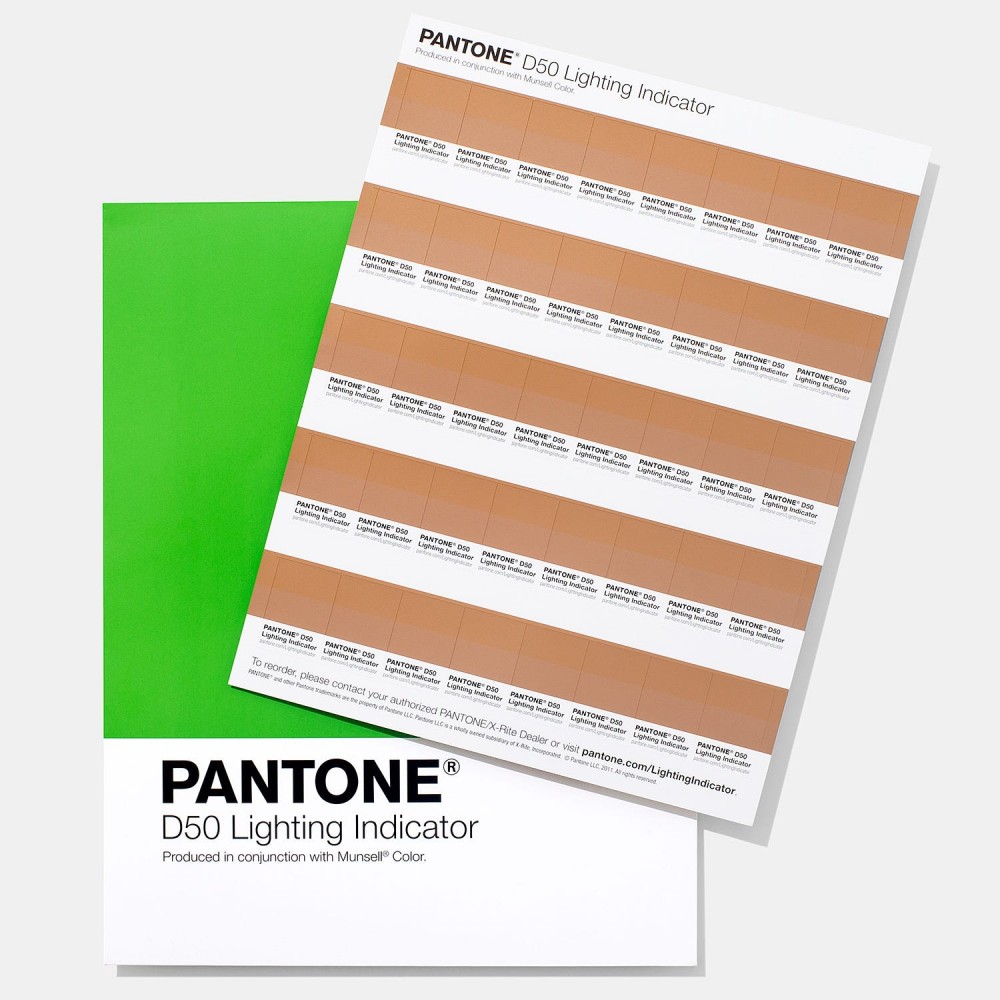Pantone Lighting Indicator Stickers - LNDS-1PK-D50